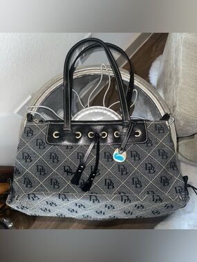 Dooney & Bourke Black Logo Bag